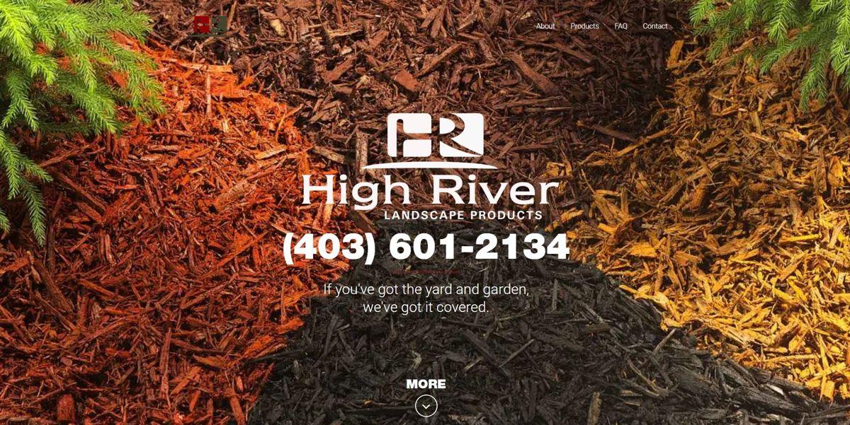 High River Landscape Products website
